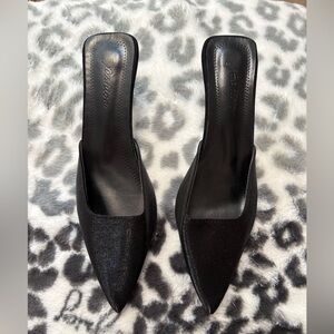 Black Pointed Stiletto Heels